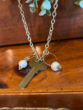 Load image into Gallery viewer, “Locked in” Charm Necklace
