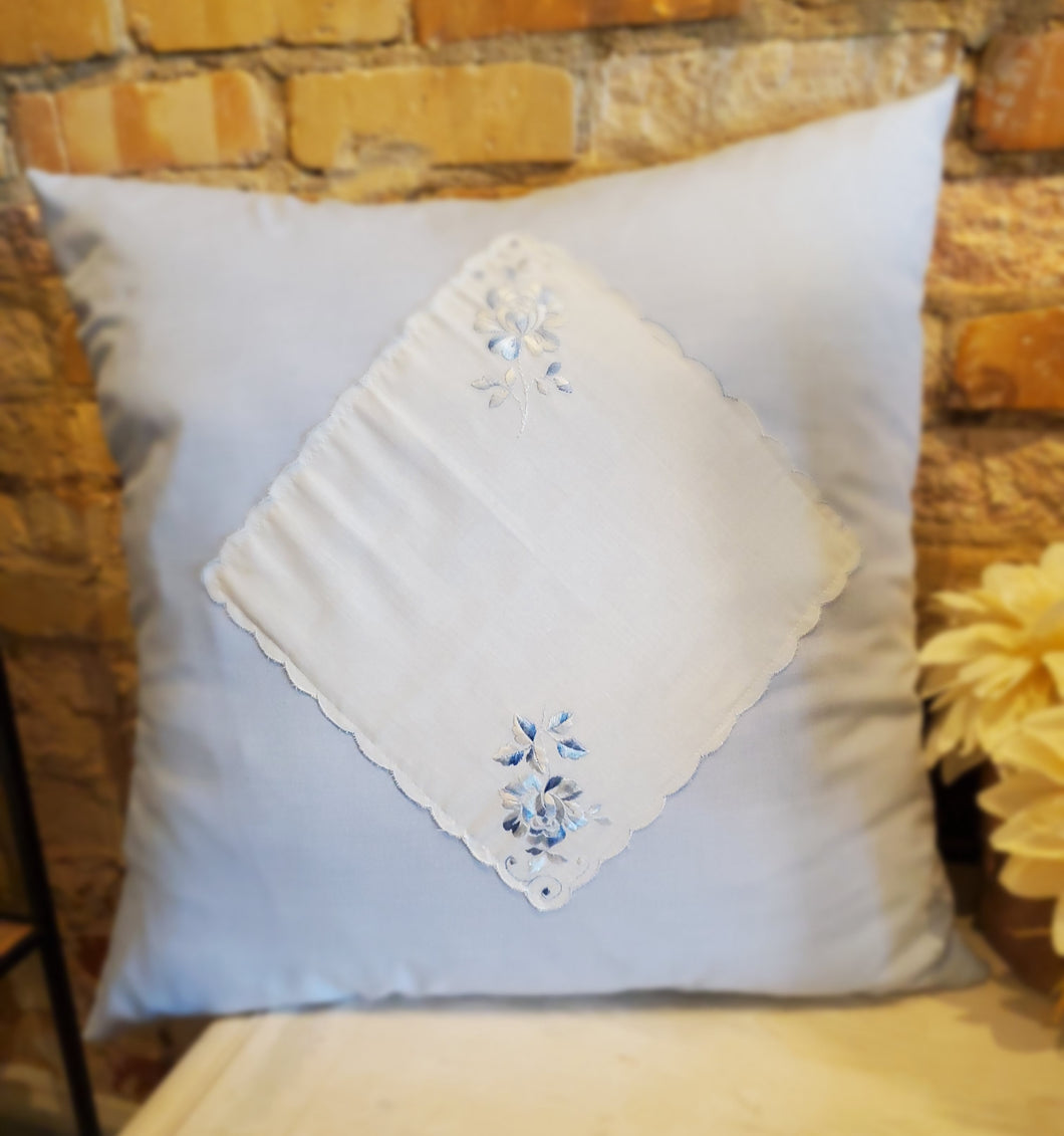 Hankie Throw Pillow