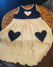 Load image into Gallery viewer, Girl’s Dress w/ Heart Pocket
