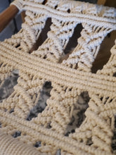 Load image into Gallery viewer, Homestead Macrame Footstool
