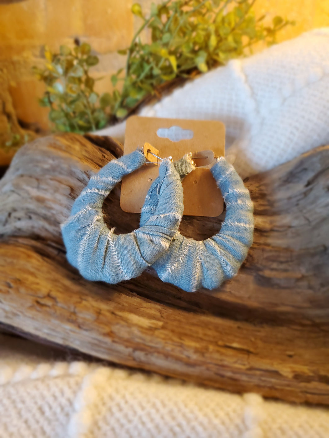 Denim Hoops