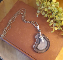 Load image into Gallery viewer, “Sword of the Spirit” Agate Necklace
