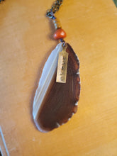 Load image into Gallery viewer, “Abide” Agate Necklace
