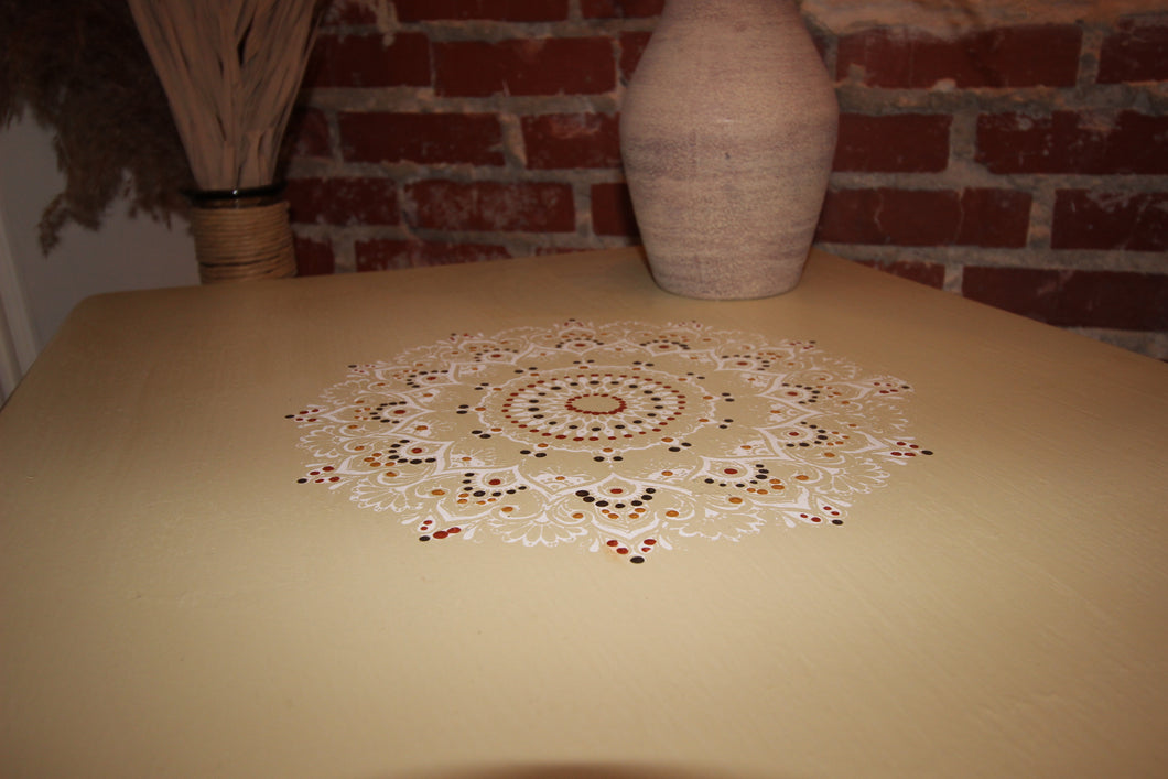 Mandala Side Table