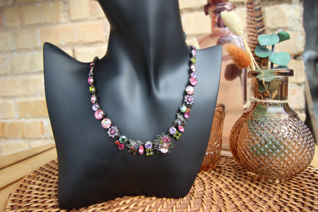 Sorrelli Pink Spring Necklace