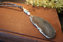 Load image into Gallery viewer, “Living Water” Agate Necklace
