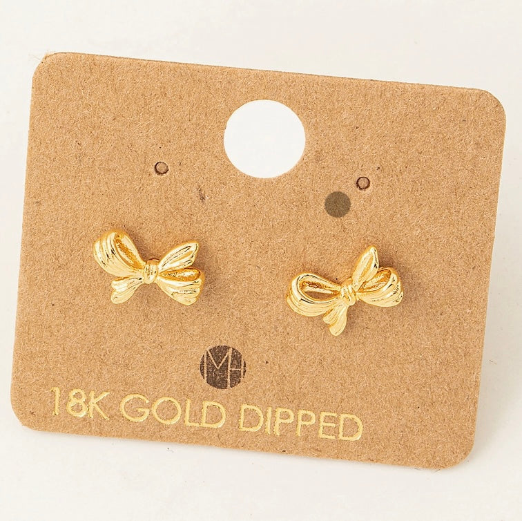 Small Bow Earrings