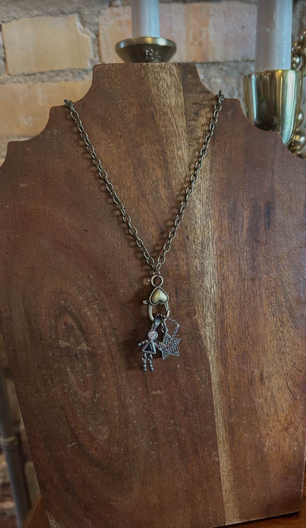“Star Bright” Charm necklace