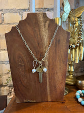 Load image into Gallery viewer, “Locked in” Charm Necklace
