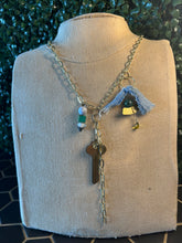 Load image into Gallery viewer, “Anchor in Christ” Charm necklace
