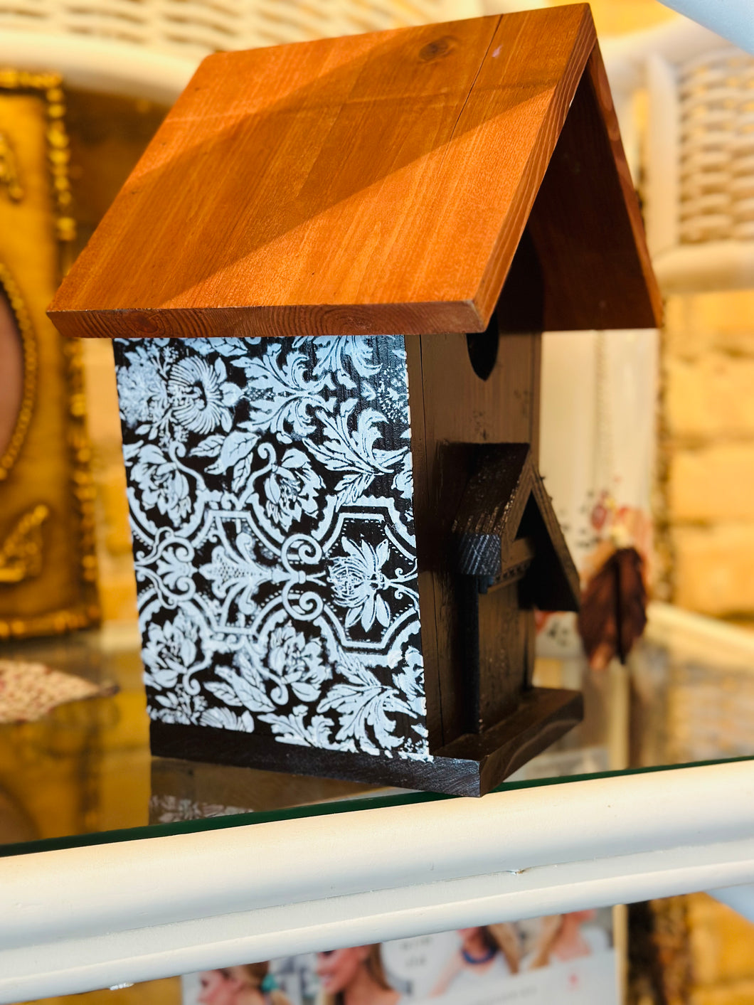 Brown Handmade Birdhouse