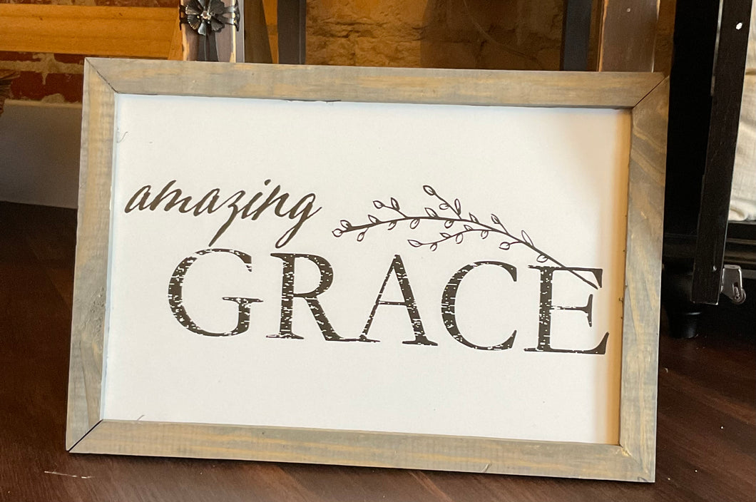 Amazing Grace 19” x 13”